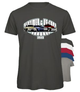 T-Shirt mit Motiv von Oldtimer / US-Cars Ohrdruf 21Ver2